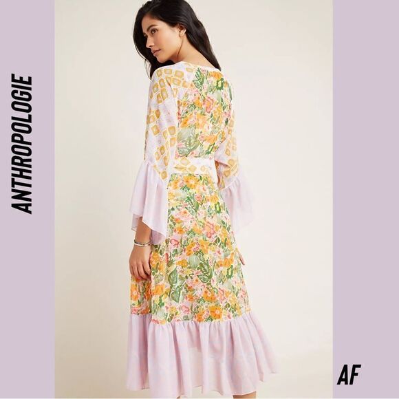 ANTHROPOLOGIE BY ALJA HORVAT DAYLIGHT COVERUP KIMONO NEW SMALL - Picture 8 of 8